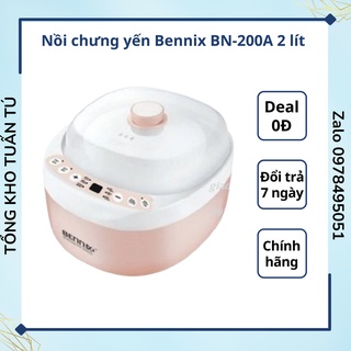 Nồi chưng yến mini Bennix BN-200A 2 lít THÁI LAN hấp cách thủy đa năng