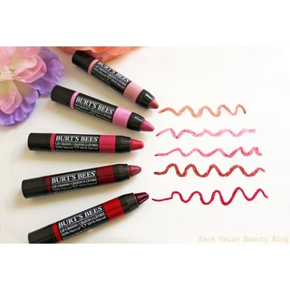 Son Bút Chì BURTS BEES Lip Crayon 100% Thiên Nhiên Burt Bee