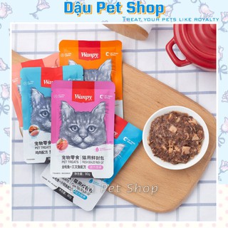 Pate Wanpy Cho Mèo Gói 80g