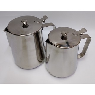 Ca đánh sữa inox có nắp 1.4 và 1.8 lit