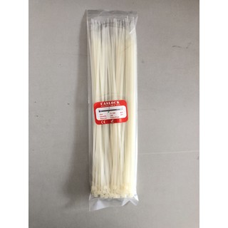 Bộ 80 sợi Dây Rút Nhựa Màu Trắng Khóa Siêu Chắc Size 5*300