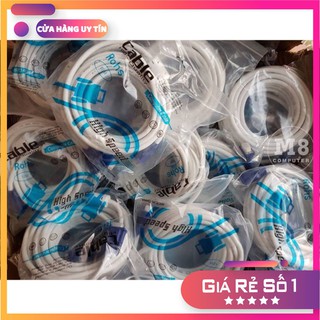 Cáp VGA 5m trắng chống nhiễu cực tốt