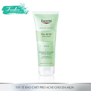 ✅ (CHÍNH HÃNG) TẨY TẾ BÀO CHẾT NGĂN NGỪA MỤN EUCERIN PROACNE SCRUB 100ML