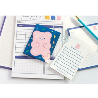 GIẤY NOTE GUMMY BEAR