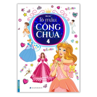 Sách-Tô màu công chúa Tập 4
