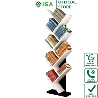 Kệ sách hình Cây 9 tầng tiết kiệm không gian GP03 Thương Hiệu IGA