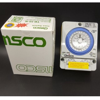 Thiết bị hẹn giờ cơ CAMSCO TB 35-N kèm cục pin lưu
