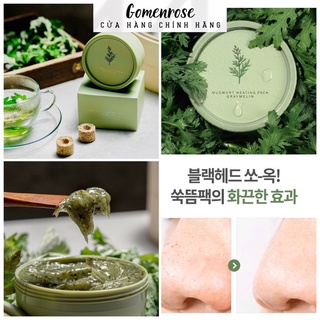 MẶT NẠ THẢI ĐỘC NGẢI CỨU GRAYMELIN MUGWORT HEATING PACK 100g (Kèm bill ở cuối hình)