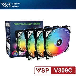 Bộ kit 3 Fan Led RGB + Hub VSP V309C