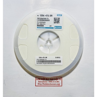 100 Con Điện Trở Dán 0R Kiểu 1206 SMD