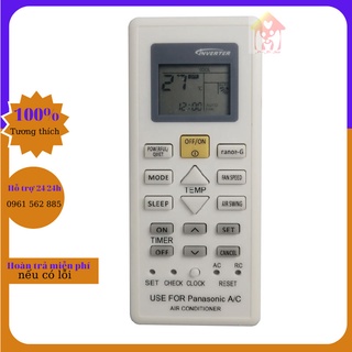 Điều Khiển Remote Máy Lạnh Panasonic Dòng PUxUKH, NxUKH