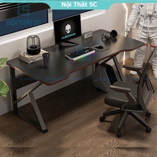 Bàn gaming chân sắt chữ K Z U 1mx0,5m chân sắt 2x4cm sơn tĩnh điện làm bàn máy tính học tập mẫu cải tiến nhất