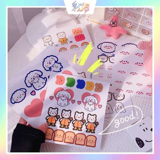 Set hình dán mini xinh xắn tiện lợi