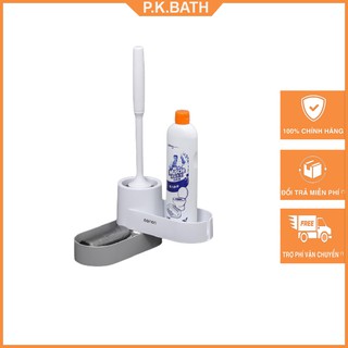 Chổi Cọ Nhà Vệ Sinh Kèm Kệ Để Nước Tẩy và Các Vật Dụng Khác, Giúp Nhà Tắm Nhà Bạn Gọn Gàng Hơn, Sang Trọn Hơn