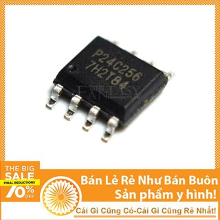 Linh Kiện IC AT24C256 SOP8 256K 2.7-5.5V Giá Rẻ