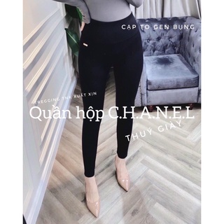 Quần legging hộp chan chất umi Hàn cao cấp .