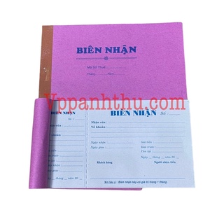 BIÊN NHẬN LOẠI MỎNG