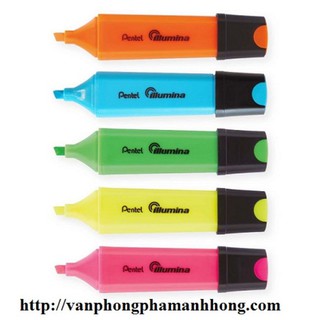 Bút dạ quang 5 màu hỗ trợ ghi nhớ SL60 pentel