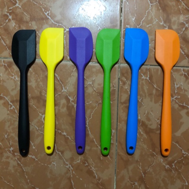 Phới silicon đúc màu lớn (Spatula Silicone 28cm)