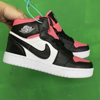 Giầy Jordan 1 đen hồng cao cổ siêu rẻ đẹp Fullbox