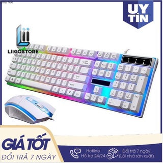 FREESHIP - Bộ bàn phím giả cơ kèm chuột có đèn LED - G21 Hàng Mới