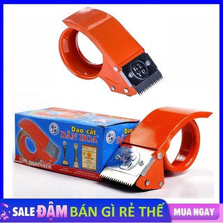 Dao Cắt Băng Keo Dân Hoa - Dao Cắt Băng Keo Loại 200Gram Siêu Bền - Dụng Cụ Cắt Keo 5F