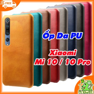 [Ảnh Thật] Ốp Lưng Xiaomi Mi 10/ 10 Pro Da PU