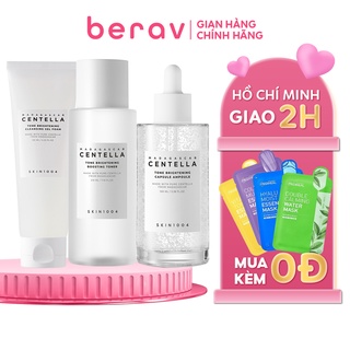 [TRẮNG] Bộ 3 Toner, Serum, SRM Skin1004 Làm Sạch, Dưỡng Sáng Da Brightening (SRM 125ml + Toner 210ml + Serum 100ml)