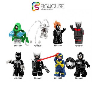 Xếp Hình Minifigures Các Nhân Vật Vũ Trụ Marvel Phiên Bản Venom - Đồ Chơi Lắp Ráp non-lego PG8187 [B4]