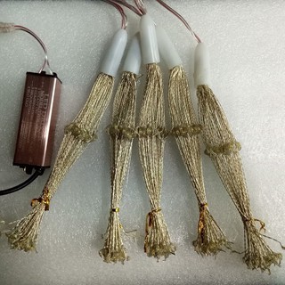 Đèn Led pháo hoa 5 chùm kèm nguồn