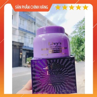 [Chính hãng] Kem Body trắng da thái lan Livy tím 250g
