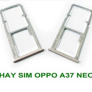 Khay sim Oppo Neo 9 (A37) màu vàng