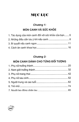 Sách Món Canh Dinh Dưỡng Bồi Bổ Sức Khỏe