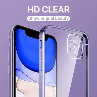 Ốp lưng silicone mềm trong suốt dành cho Iphone 12 Pro Max 12pro 12 Mini 11pro Xs