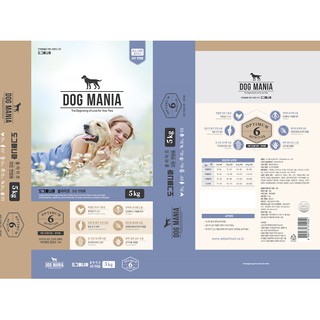 [ Bán sỉ ] thức ăn chó DOG MANIA bao 5kg