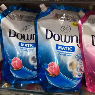 Nước giặt Downy Matic biển xanh tươi mát túi 2 lít