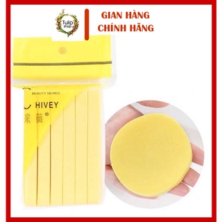 Bọt Biển - Bông Nở Rửa Mặt Chivey 12 Miếng
