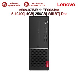 Máy tính PC LENOVO V50s-07IMB 11EF003JVA i5-10400| 4GB| 256GB| Dvd| Wifi,BT| Dos