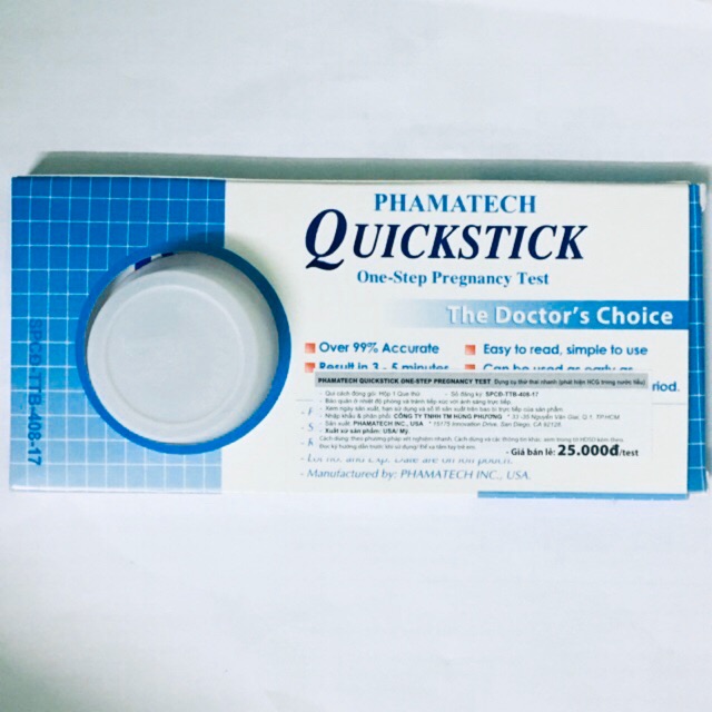 Que thử thai Quickstick (USA)