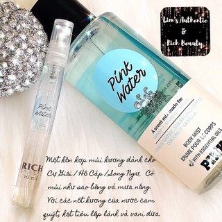 PINK WATER - Xịt Thơm Toàn Thân Body Mist Victoria’s Secret USA