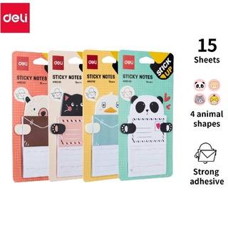 Giấy nhắn học sinh Deli EA55202 I Giấy nhớ nhiều hình