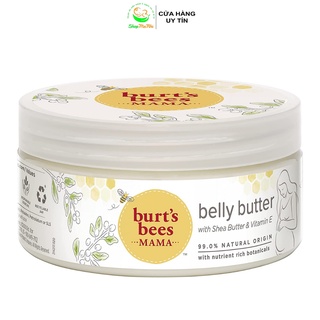 Kem dưỡng ẩm chống rạn da cho mẹ bầu MAMA BEES Belly butter 185g, Shopmenhiorganic.