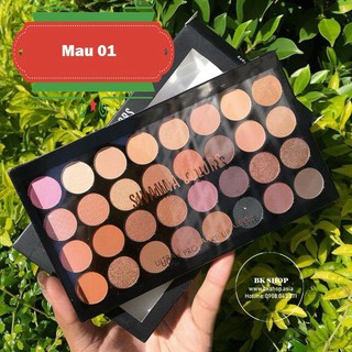 [ An Toàn - Tone Nâu Tây ] Set Phấn mắt -Tạo khối - Highlight 32 Ô Sivanna HF372
