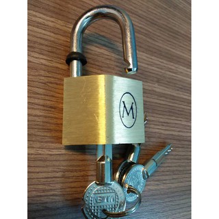 Ổ Khoá Cửa VƯƠNG NIỆM Thân Đồng Thau, Chìa Hỏa Tiễn Full Size 30mm, 40mm, 50mm, 60mm (Chính Hãng)