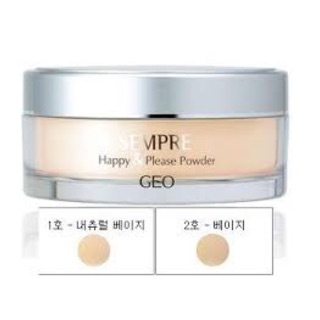 Phấn Phủ Bột Geo Sempre Happy &amp; Please Powder 25gr