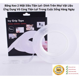 Băng Dính Đa Năng Siêu Chắc-BĂNG KEO IVY GRIP TAPE-CUỘN 3M