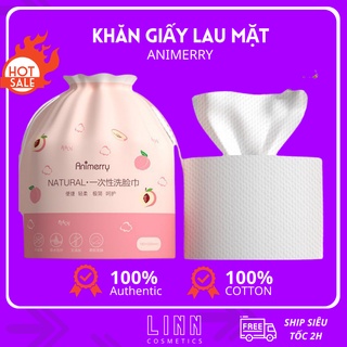 Khăn giấy cotton lau mặt Animerry Nội địa Trung Quốc