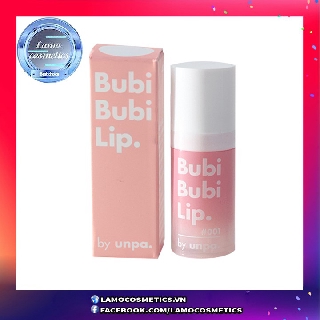 Gel tẩy da chết môi Unpa Bubi Bubi Lip