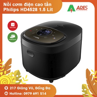 Nồi cơm điện cao tần Philips HD4528 1.5 Lít - Công nghệ nấu cao tần 3D - Bảo hành chính hãng 24 tháng
