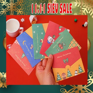 Thiệp noel hình thư dễ thương nguồn hàng buôn sỉ (Có chọn mẫu)